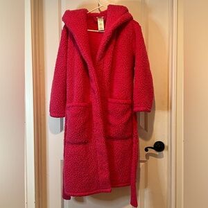 Pottery Barn Teen cozy Sherpa bathrobe xs/s